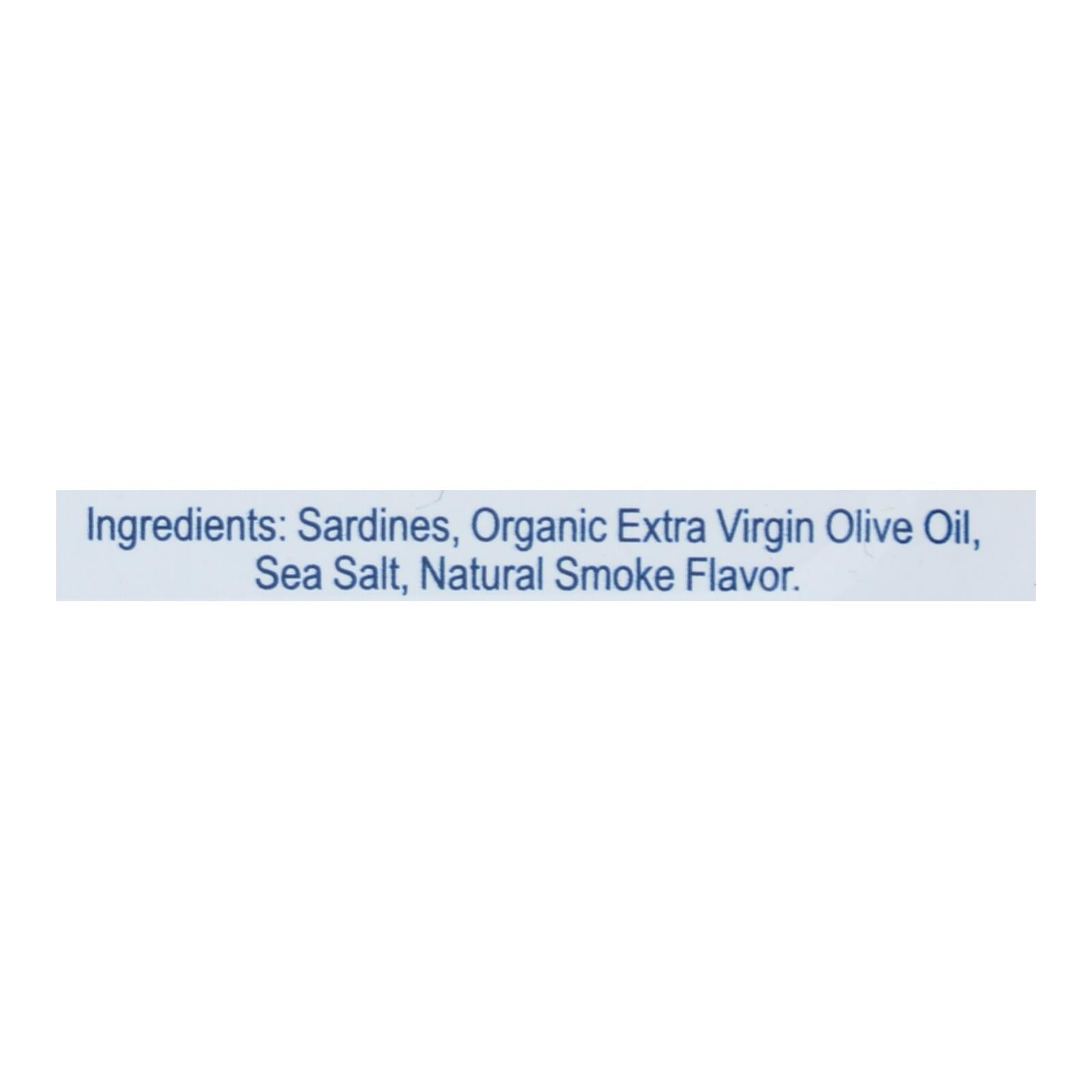 Bela Olhao Sardines in Olive Oil, Case of 12, 4.23 oz