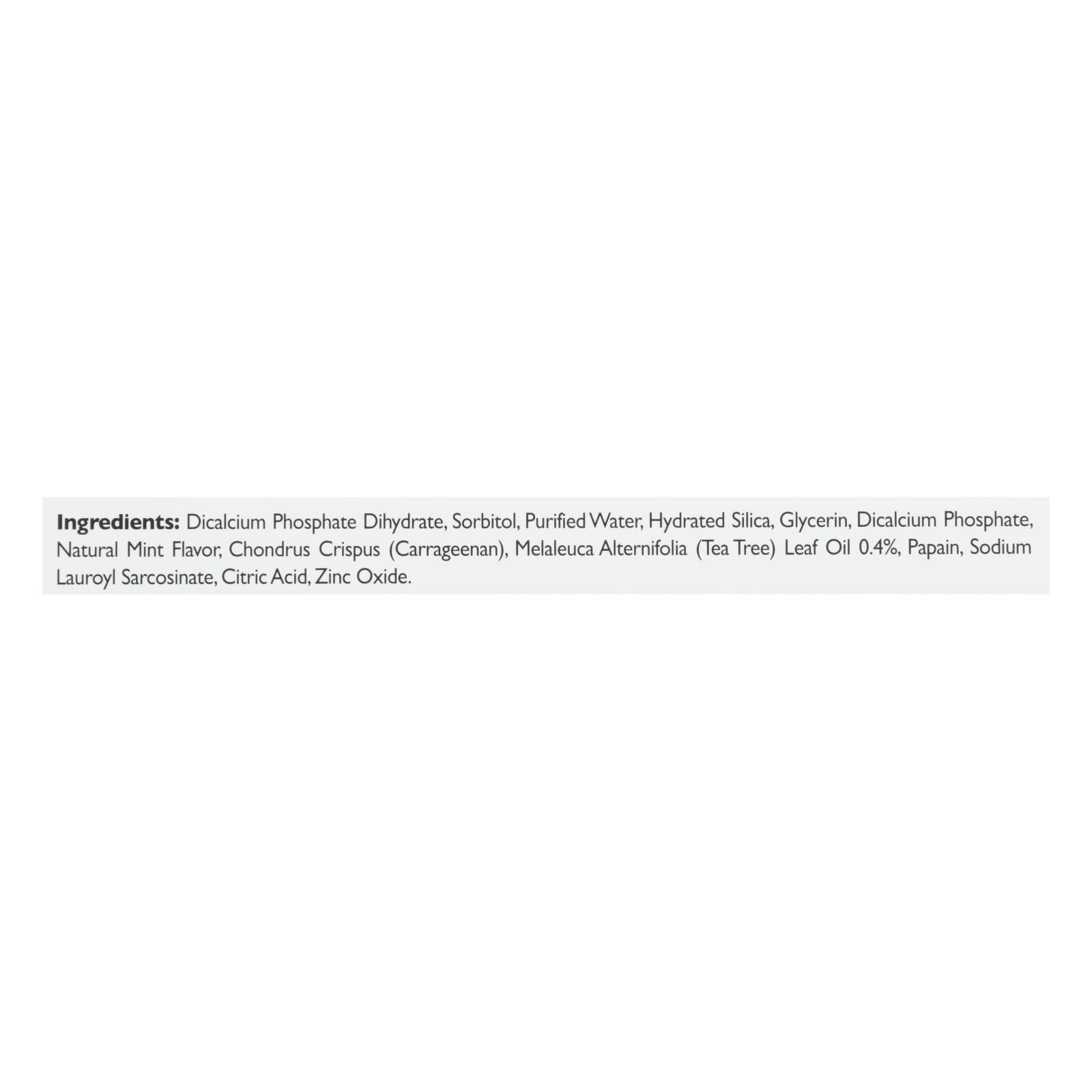 Tea Tree Therapy Natural Whitening Toothpaste - 3 Oz