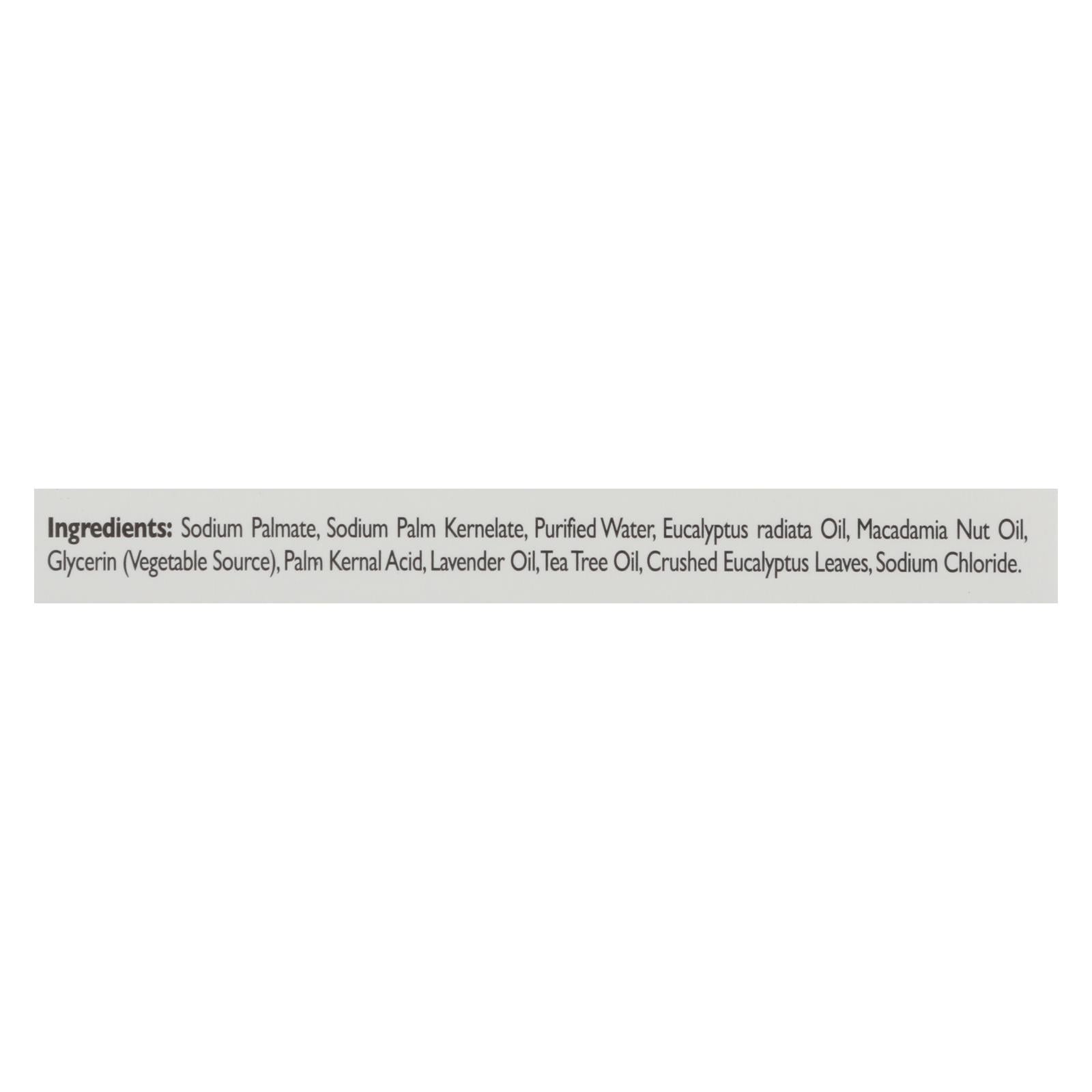 Tea Tree Therapy Eucalyptus Soap Vegetable Base - 3.5 Oz