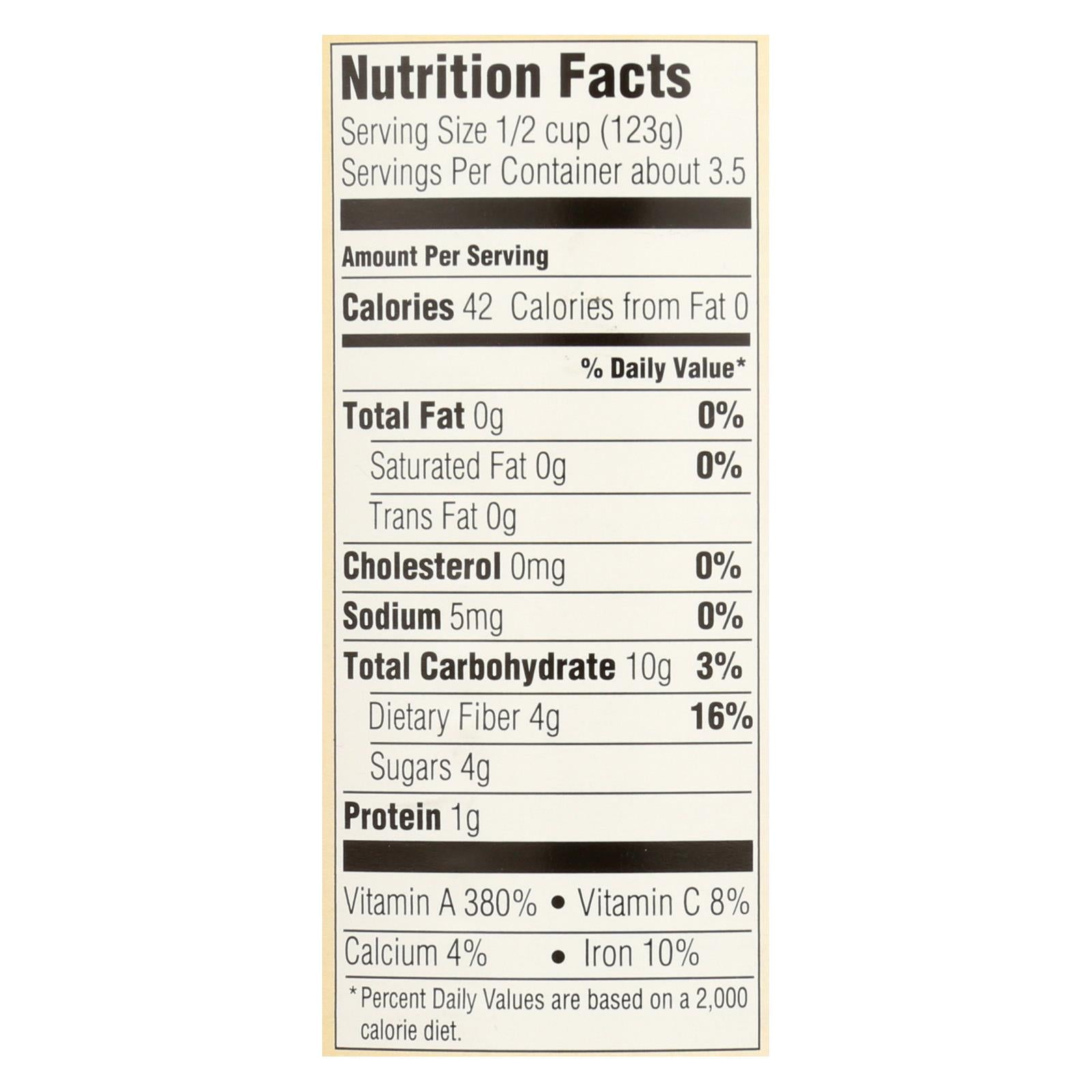 Organic Canned Pumpkin, 15 Oz, Case of 12