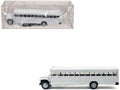 School Bus White 1/87 (HO) Plastic Model by Promotex