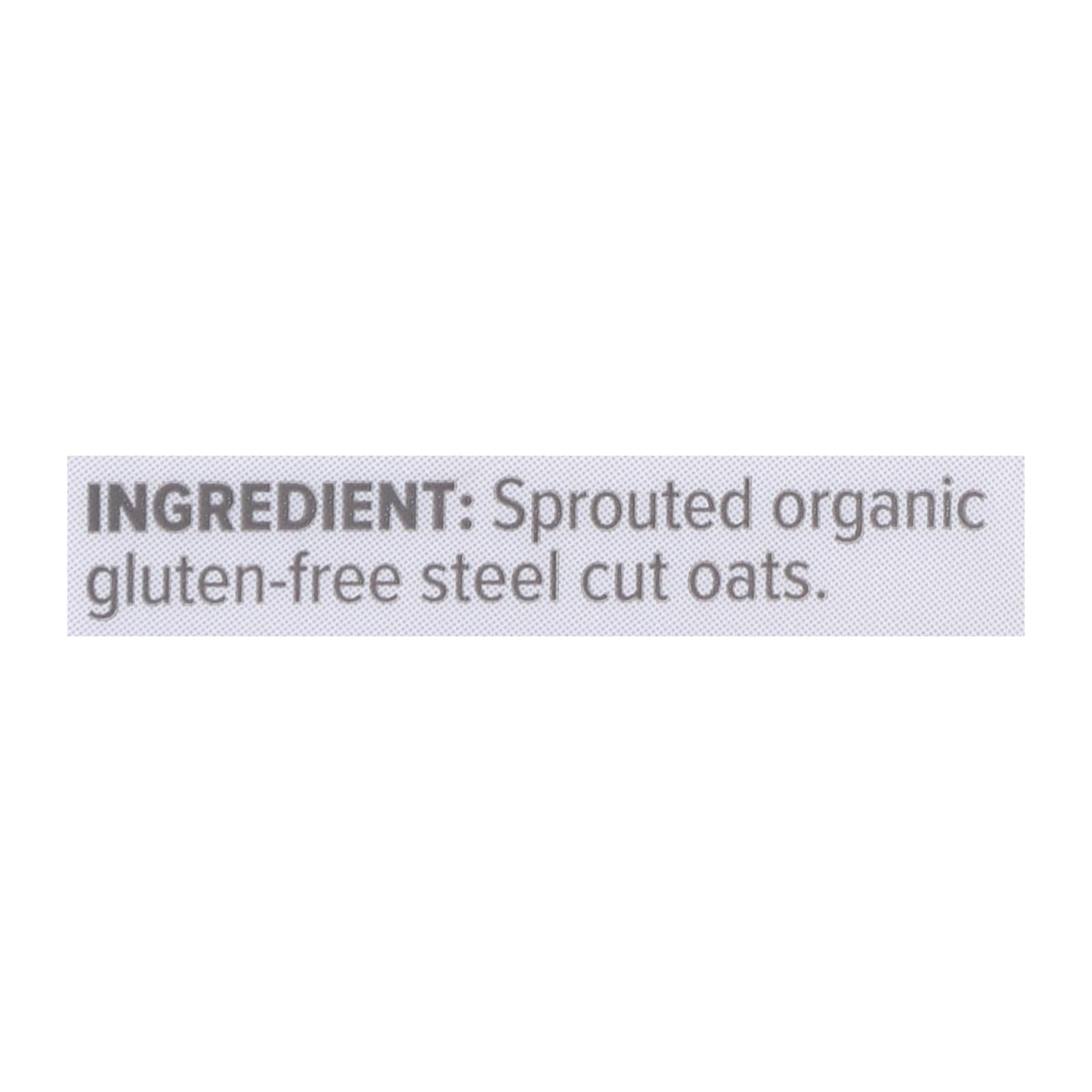 One Degree Organic Sprouted Steel Cut Oats, 4 Pack - 24 Oz