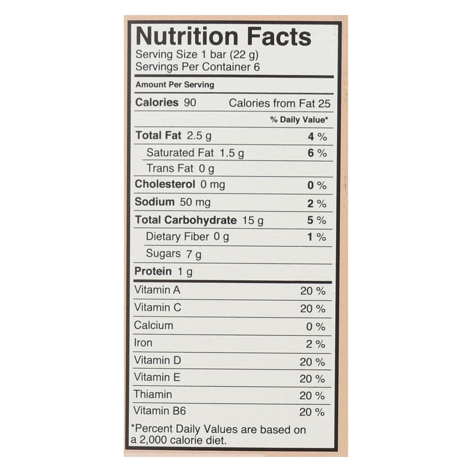 Made Good Chocolate Chip Crispy Squares, 6-Pack, 4.68 oz