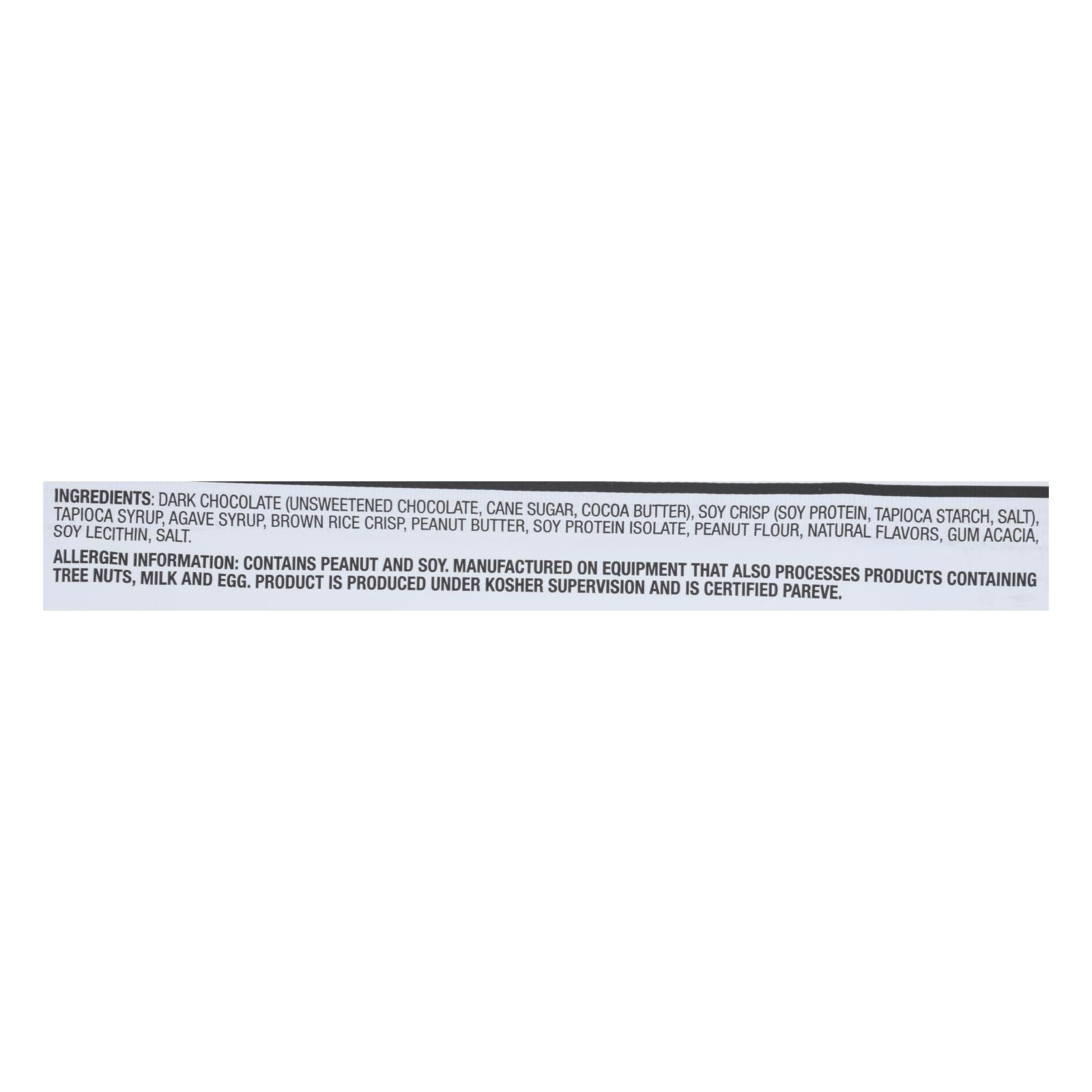 NuGo Dark Peanut Butter Cup Nutrition Bar, 1.76 oz, 12-Pack