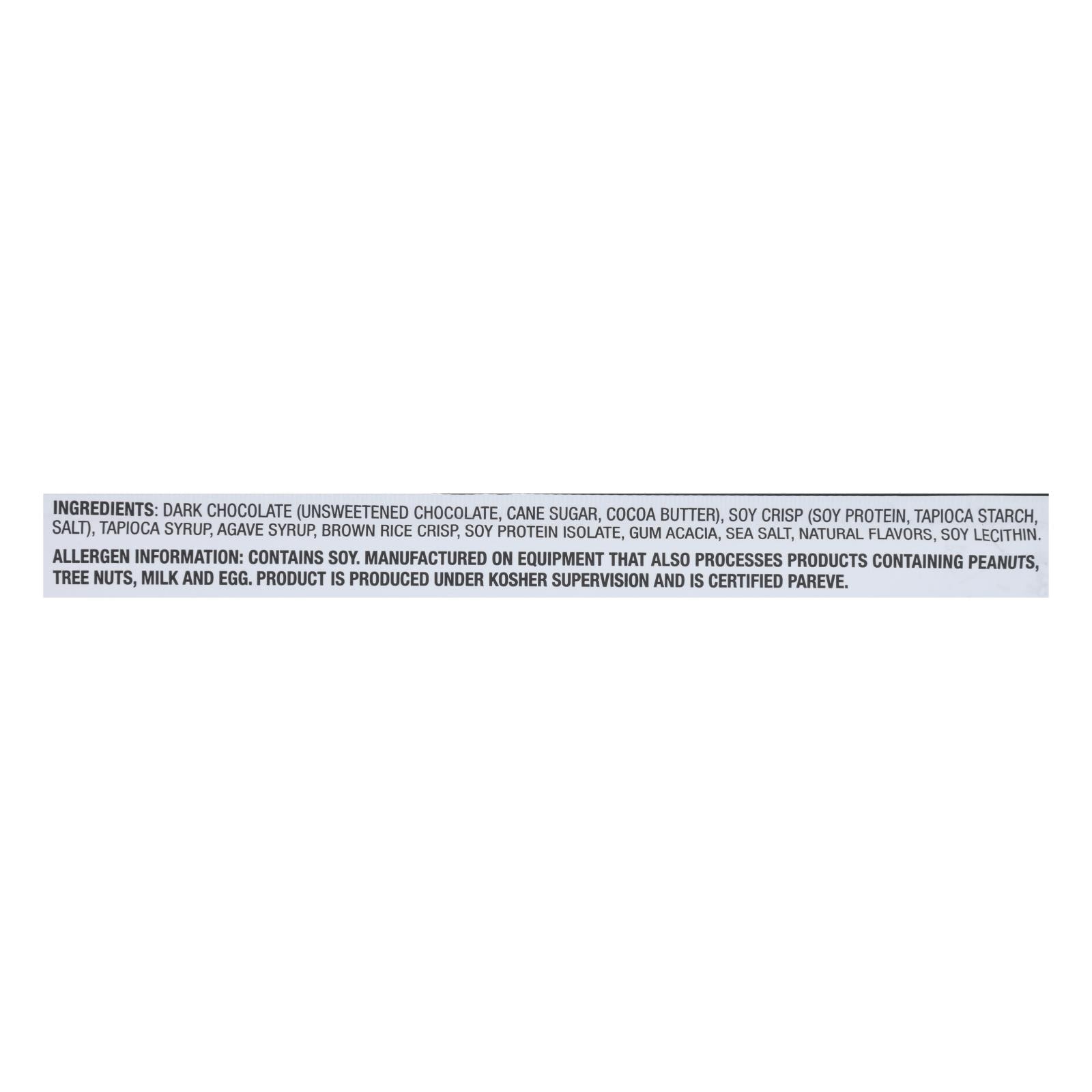 NuGo Dark Chocolate Pretzel Bars, 1.76 oz, Box of 12