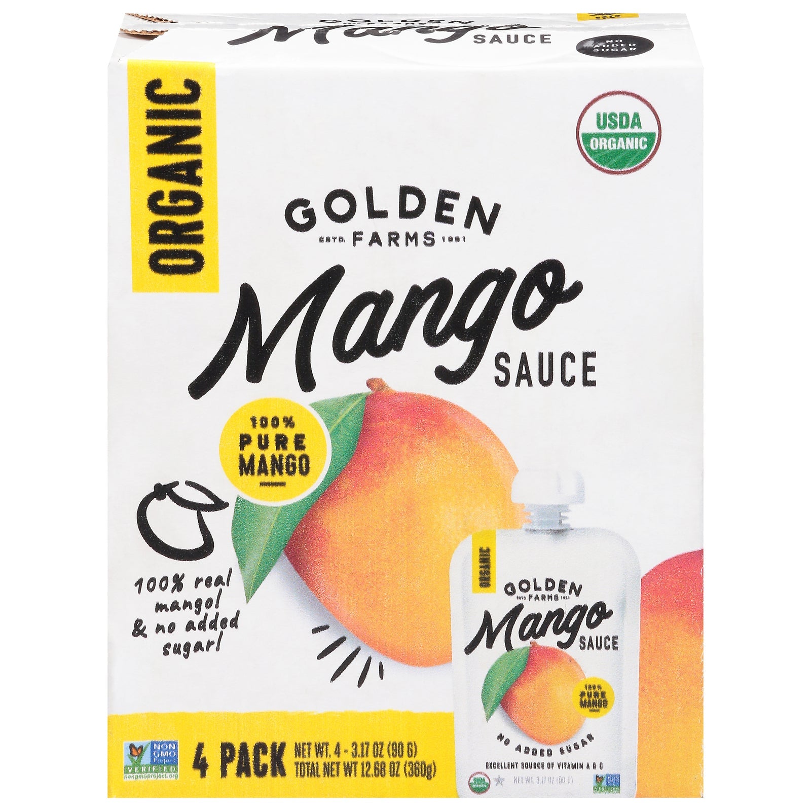 Golden Farms - Mango Og2 Sauce - CS of 6-4/3.17 Z