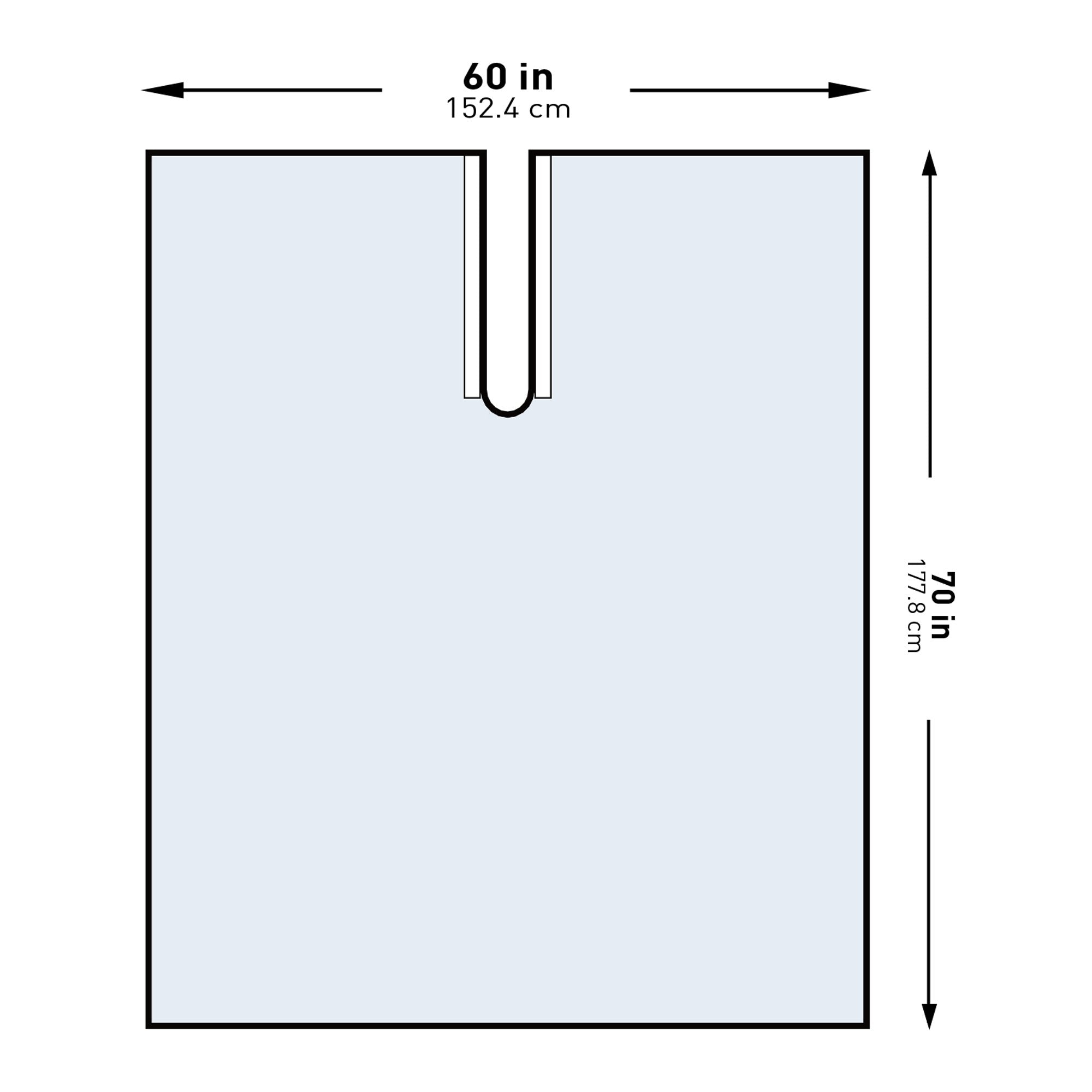McKesson Sterile Impervious Orthopedic U-Drape, 60 x 70 Inch 183-I80-09106-S