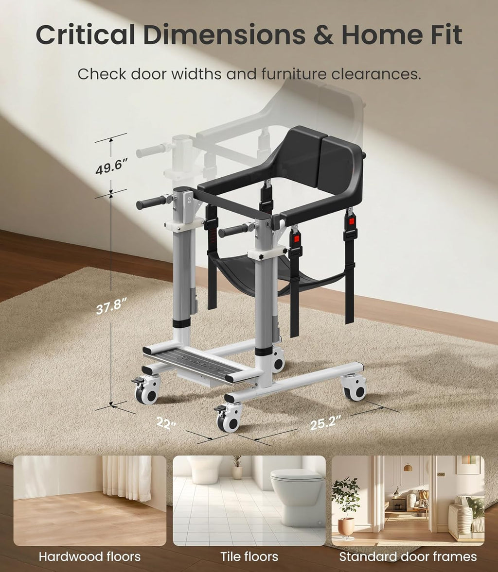 Electric Transfer Lift Chair for Home Care