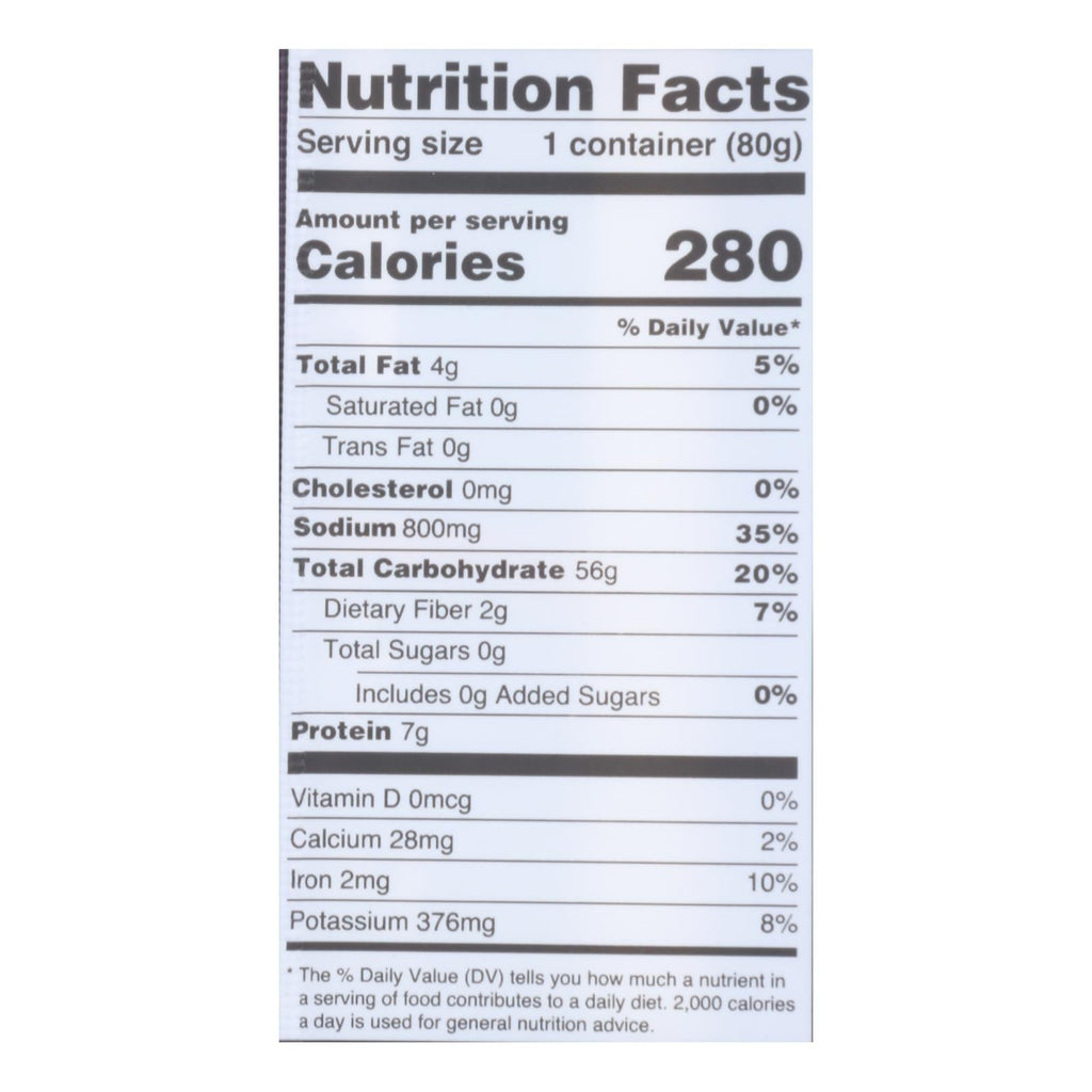 Lotus Foods Organic Forbidden Rice Ramen with Miso, 2.8oz, 10-Pack