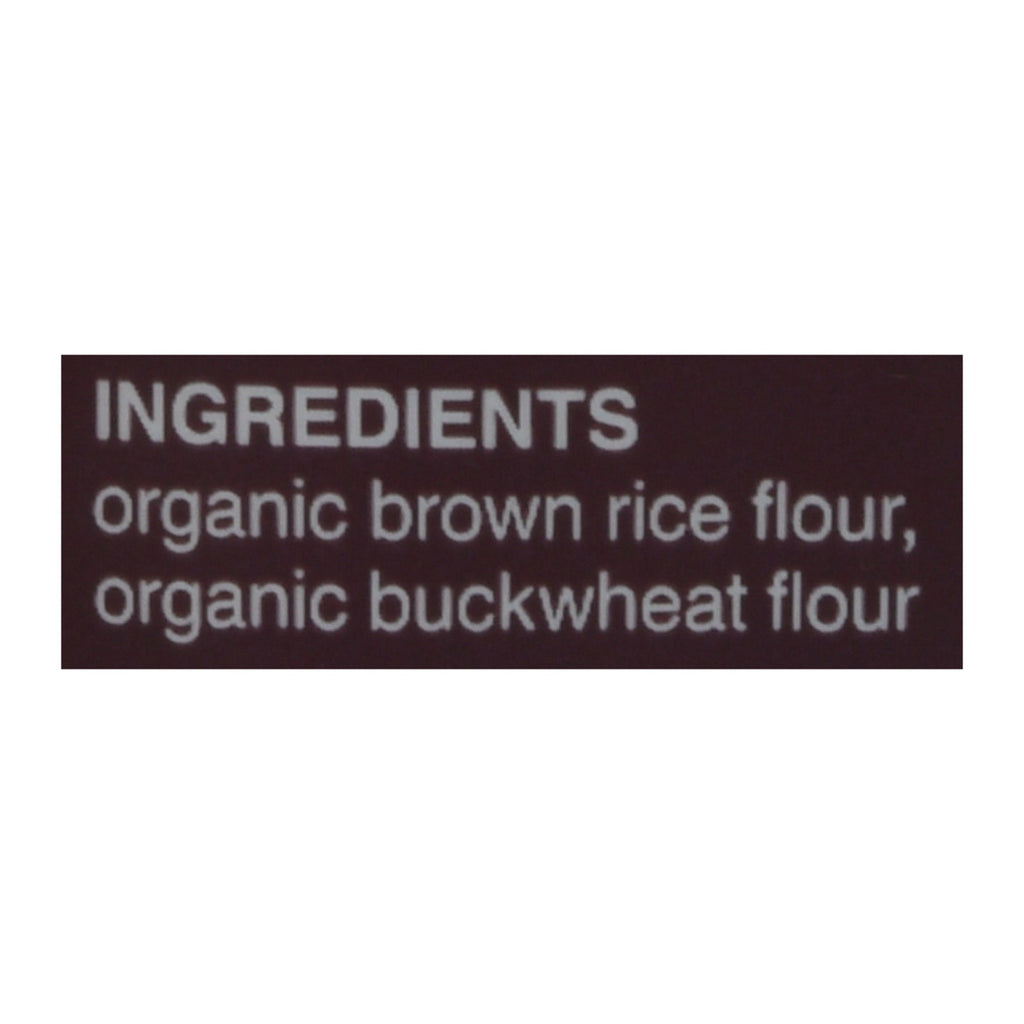 Lotus Foods - Ndls Organic Bkwt/bn Rc Soba - Case of 8-8 OZ