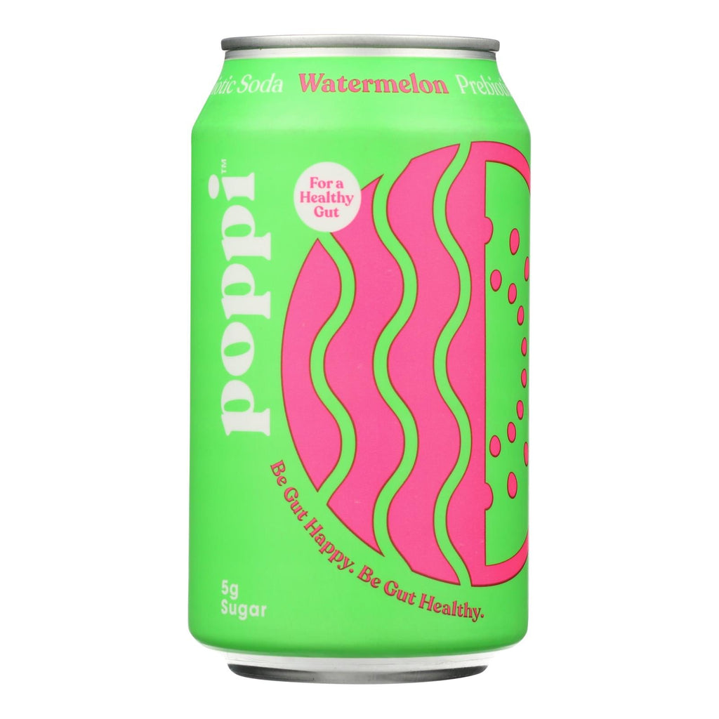 Poppi - Prebio Soda Watermelon - CS of 12-12 FZ