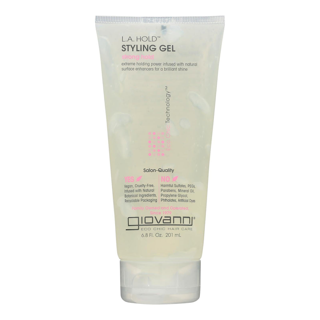 Giovanni L.a. Natural Styling Gel Strong Hold - 6.8 Fl Oz