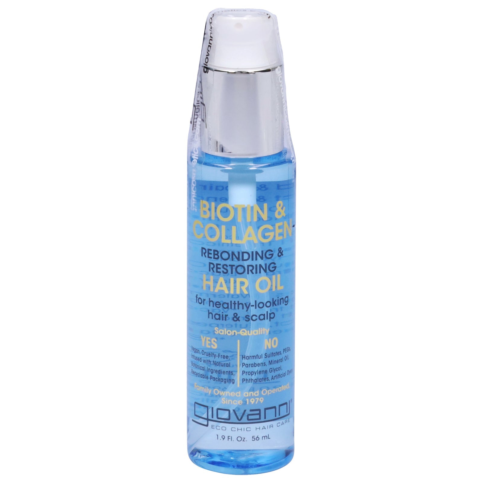 Giovanni Bio Colg Restore Hair Oil, 1-1.9 FZ
