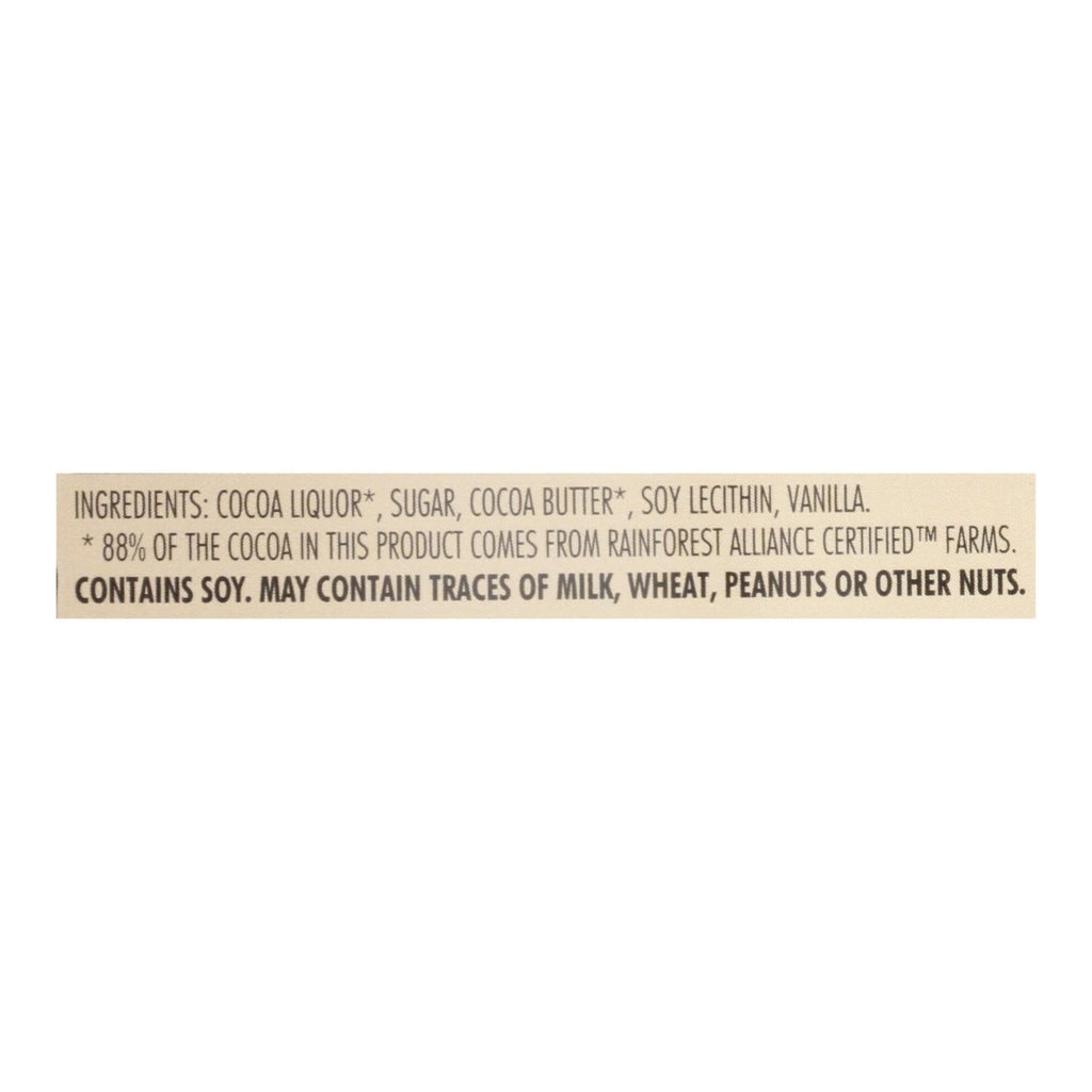 Chocolove XOXOX Dark Chocolate Bars - 3.2 oz, Pack of 12