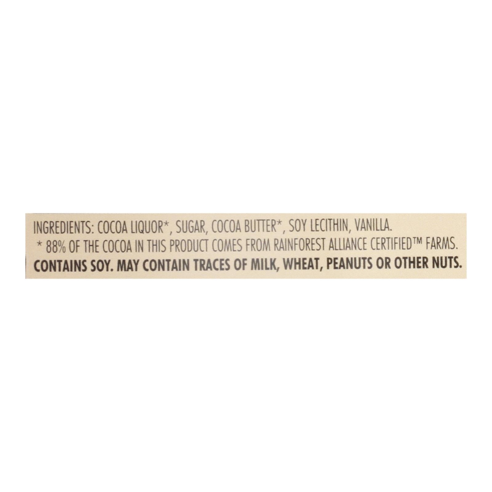 Chocolove XOXOX Dark Chocolate Bars - 3.2 oz, Pack of 12