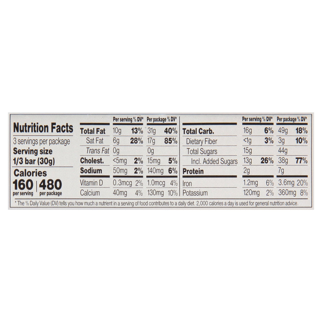 Chocolove Peanut Butter Milk Chocolate Bars, 10-Pack