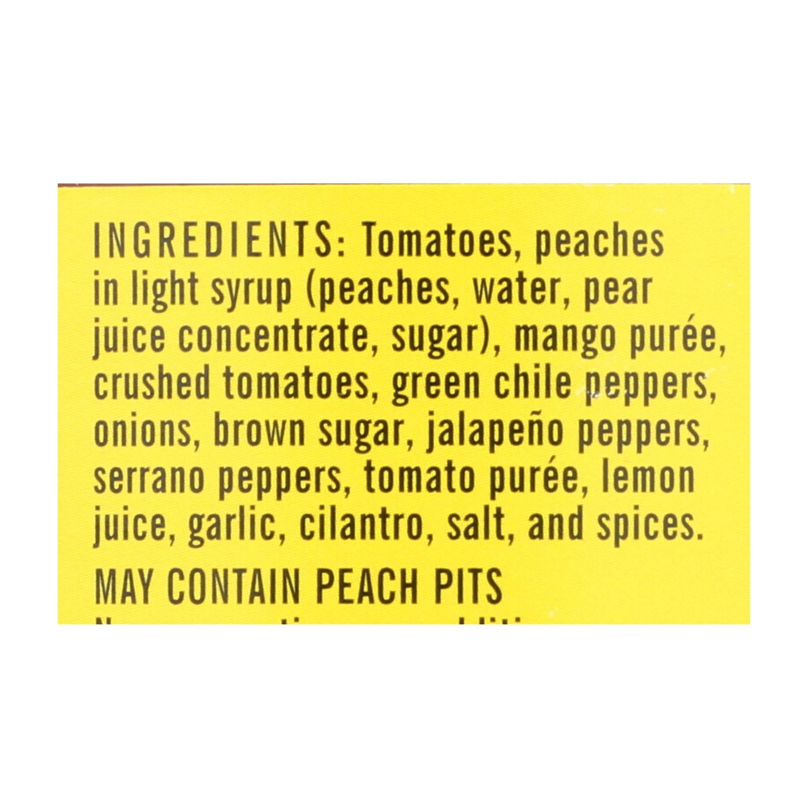 Desert Pepper Medium Peach Mango Salsa, 6-Pack (16 Oz)