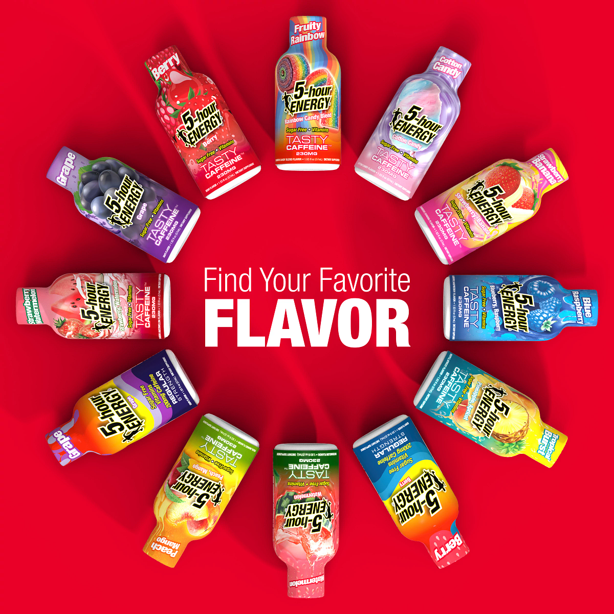 Berry Flavor Extra Strength 5-hour ENERGY Shots