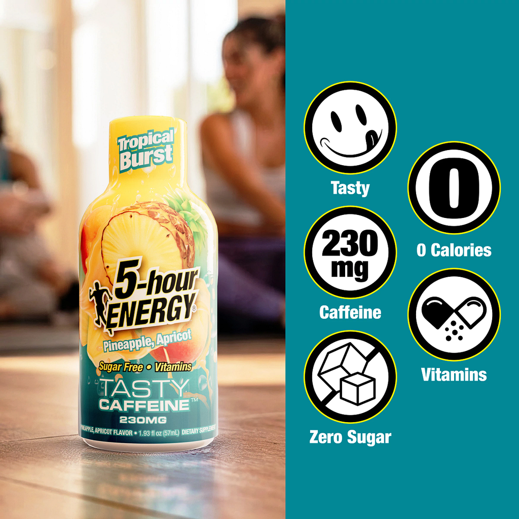 Tropical Burst Flavor Extra Strength 5-hour ENERGY Shots