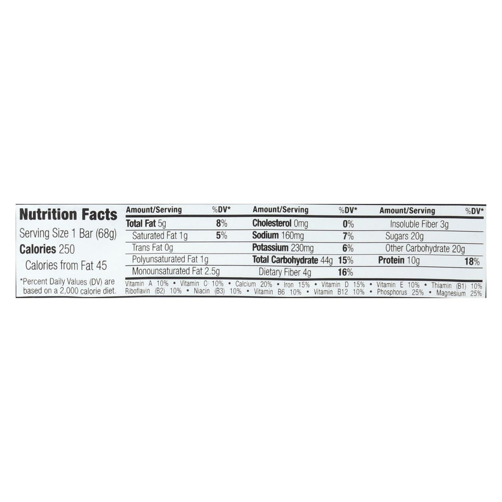 Clif Bar - Organic Cool Mint Chocolate - Case of 12 - 2.4 oz