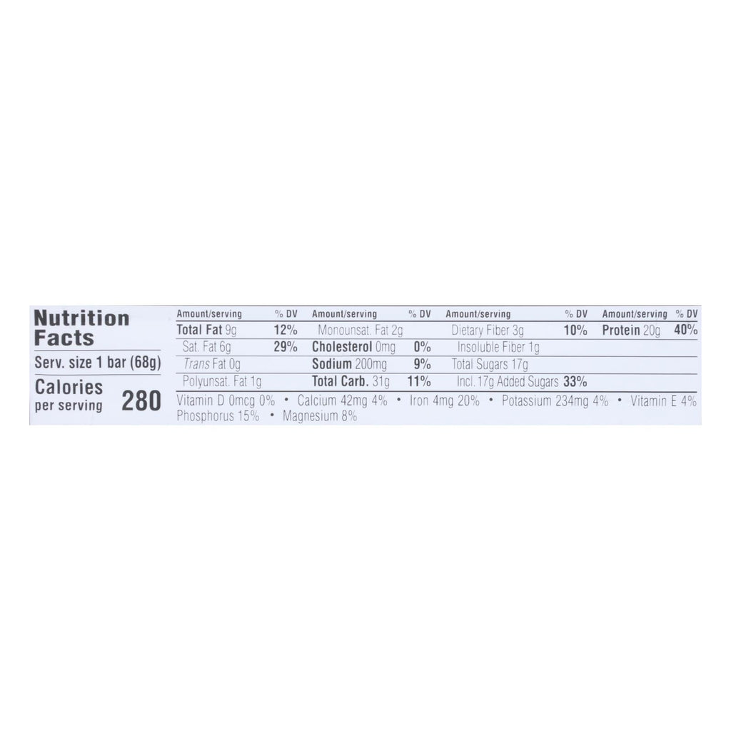 Clif Bar Builder Bar - Chocolate Mint - Case of 12 - 2.4 oz
