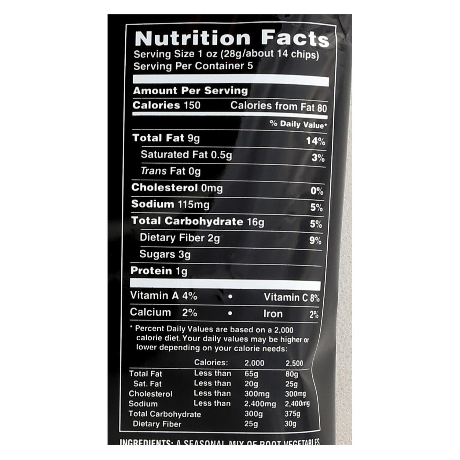Terra Exotic Vegetable Chips Original - 12 Pack, 5 Oz