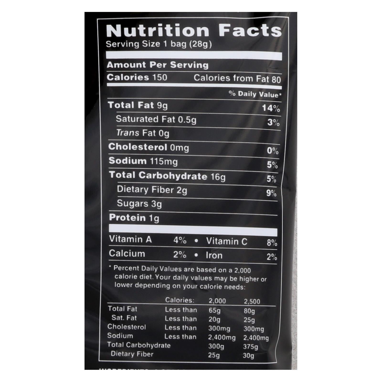 Terra Exotic Veggie Chips - Original - 24 Pack - 1 Oz.