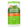 Seventh Generation Disinfecting Wipes Lemongrass And Citrus - 70 Wipes - Case Of 6