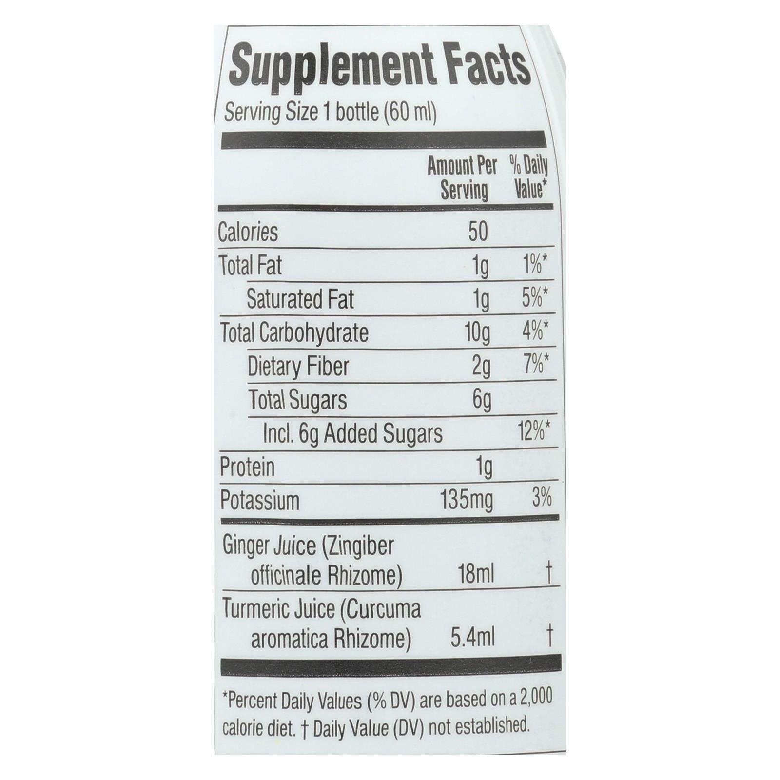 Ginger People - Turmeric Ginger Shots 2oz, 12-Pack