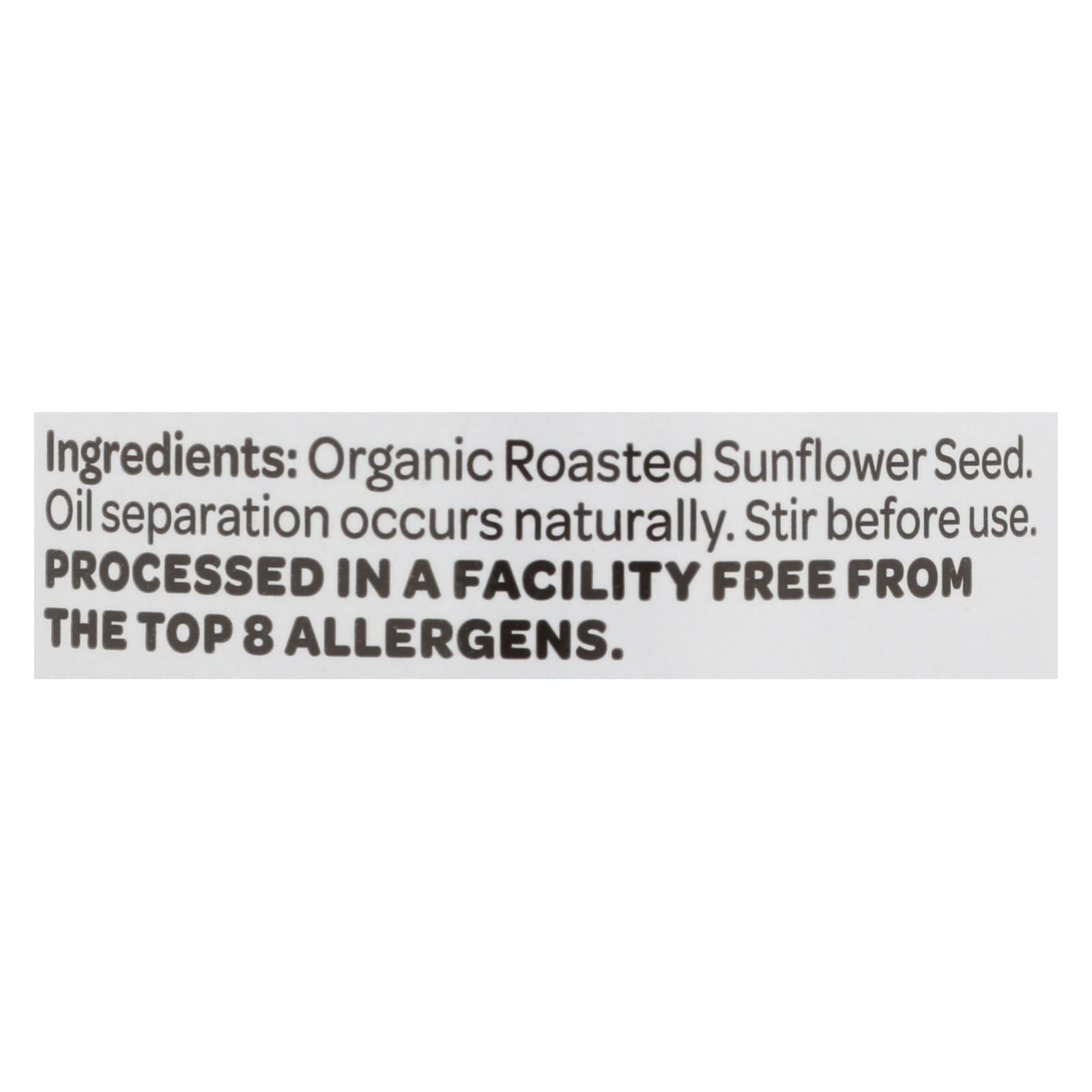 Sunbutter Sunflower Butter - Organic - Case Of 6 - 16 Oz.