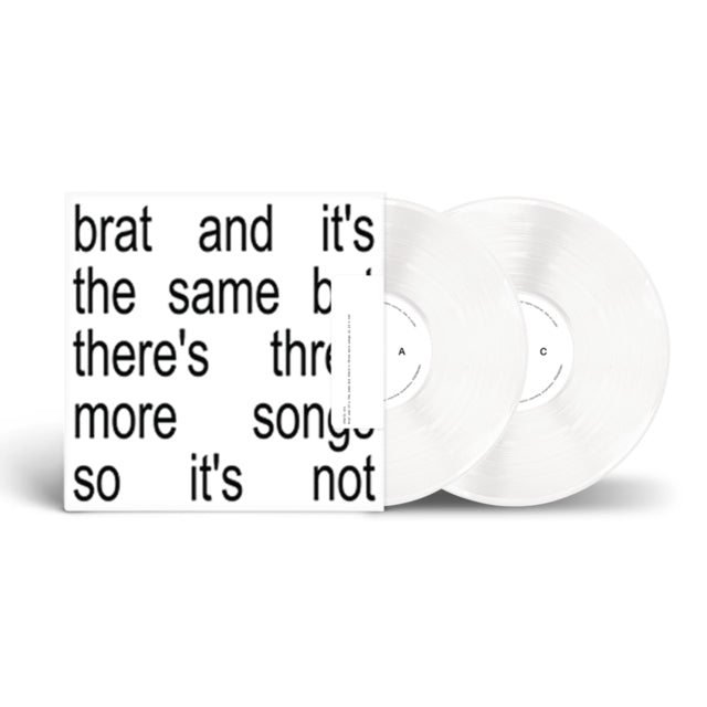 Brat & It's The Same But There's Three More Songs So It's Not (2LP/White Vinyl) & True Romance Original Angels Repress