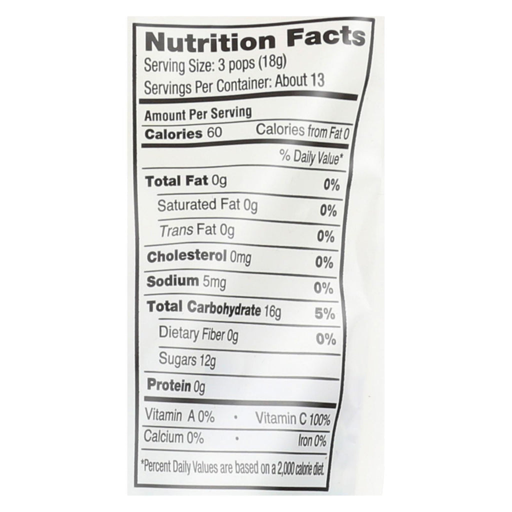 Yummy Earth Organic Lollipops, Assorted, 8.5 Oz, Case of 12