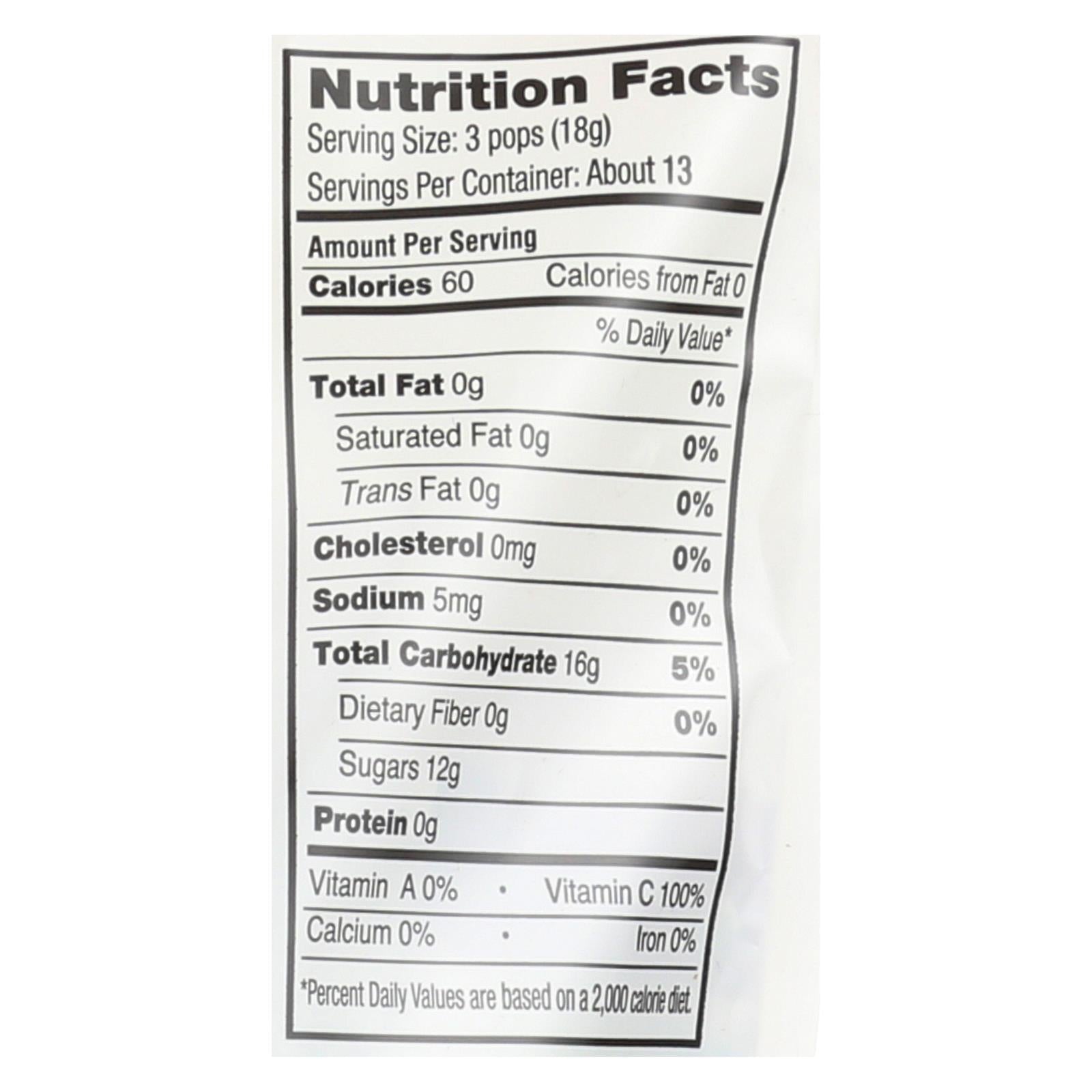 Yummy Earth Organic Lollipops, Assorted, 8.5 Oz, Case of 12