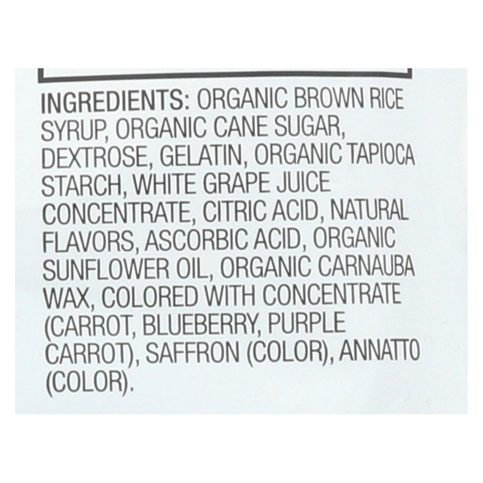 Yummy Earth Organic Gummy Bears, Snack Pack, 12x10 Count