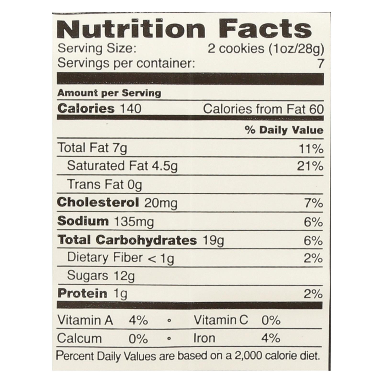Tate's Chocolate Chip Cookies, 12-Pack, 7 Oz Each