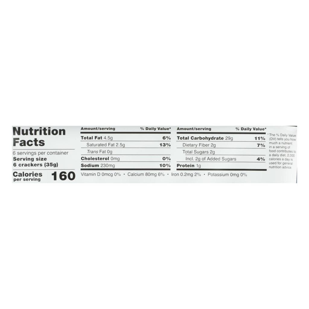 Schär Gluten Free Table Crackers - Case Of 5 - 7.4 Oz