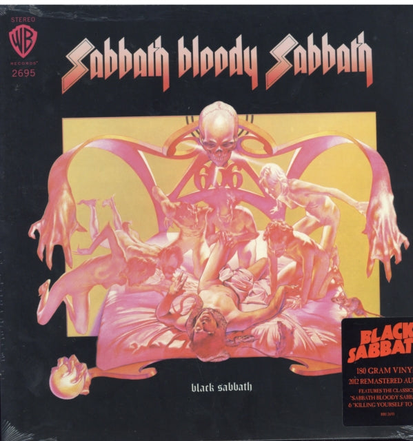Black Sabbath - Sabbath Bloody Sabbath (180G) & Sabotage (180G) - LP Vinyl Bundle