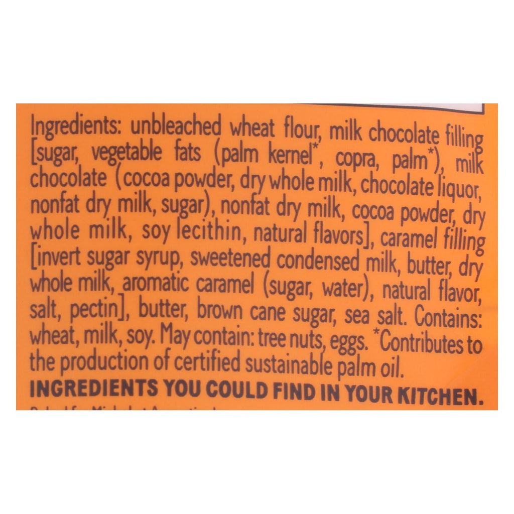 Michel Et Augustin Chocolate Caramel Cookie Case, 6 Pack