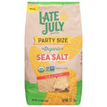 Late July Sea Salt Tortilla Chips - 9 Pack of 14.75 OZ