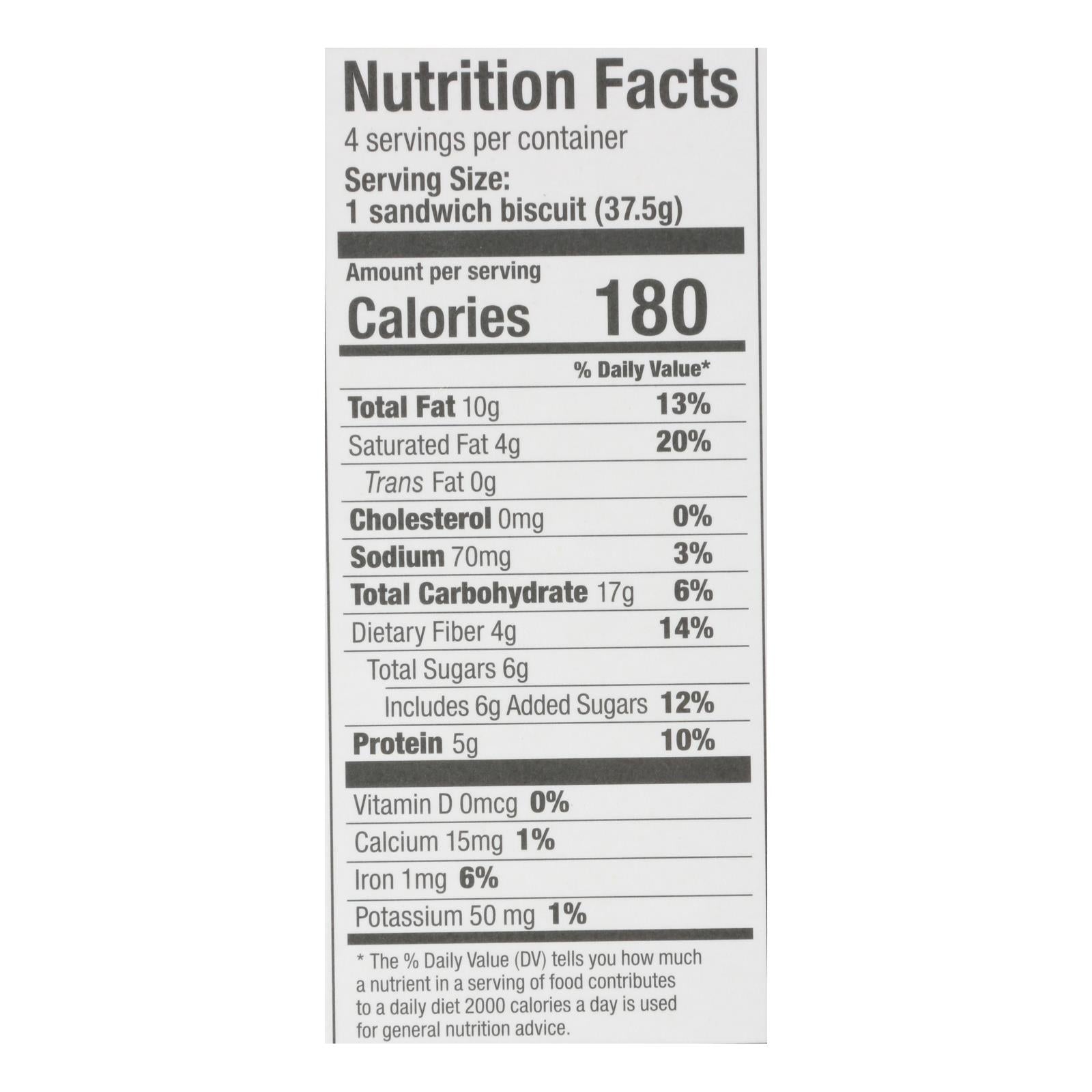 Olyra Hazelnut Cocoa Breakfast Biscuits - 6 Pack, 5.3 Oz