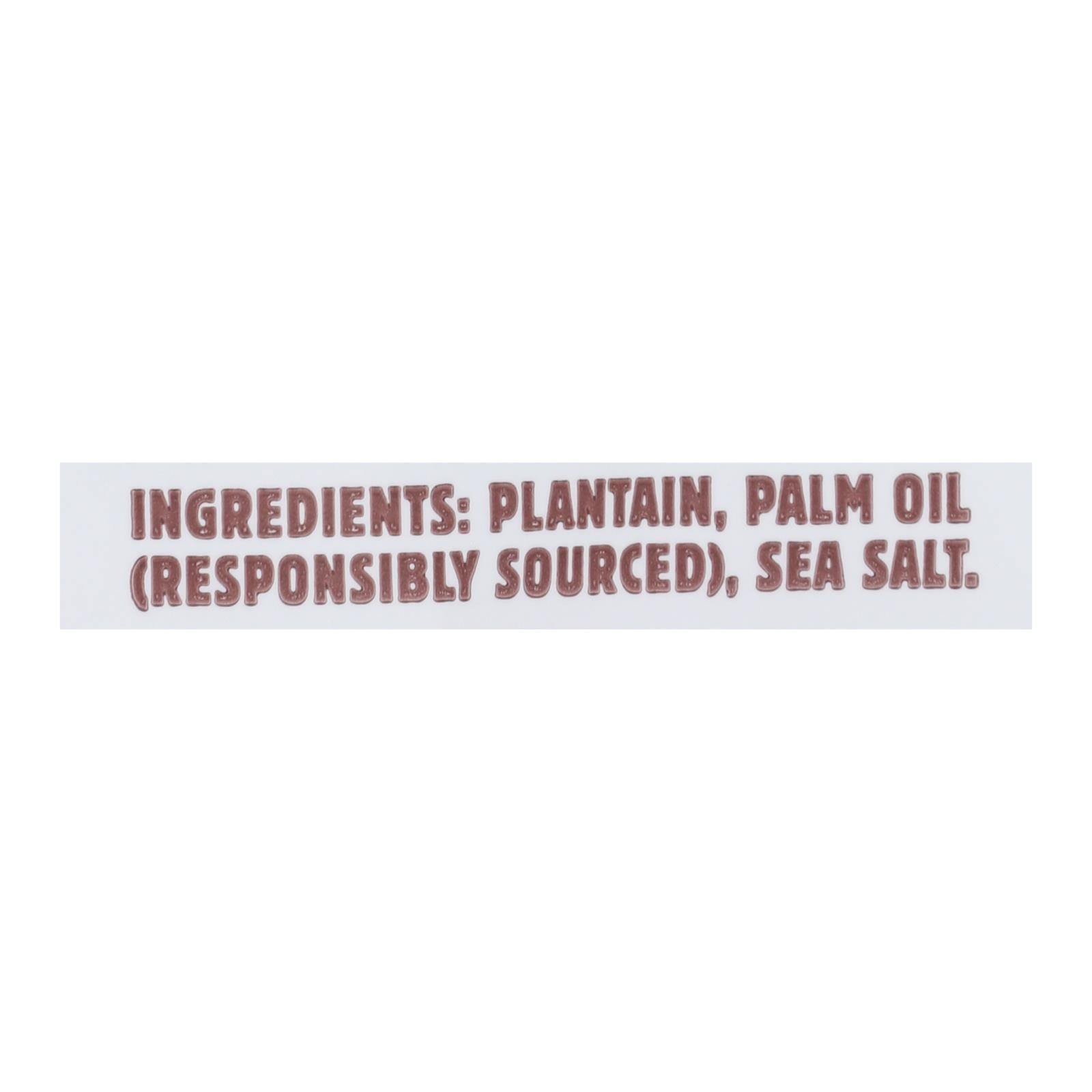 Inka Crops - Plantain Chips - Original - Case Of 12 - 4 Oz.