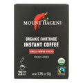Mount Hagen Organic Instant Coffee Sticks, 25ct (Case of 8)