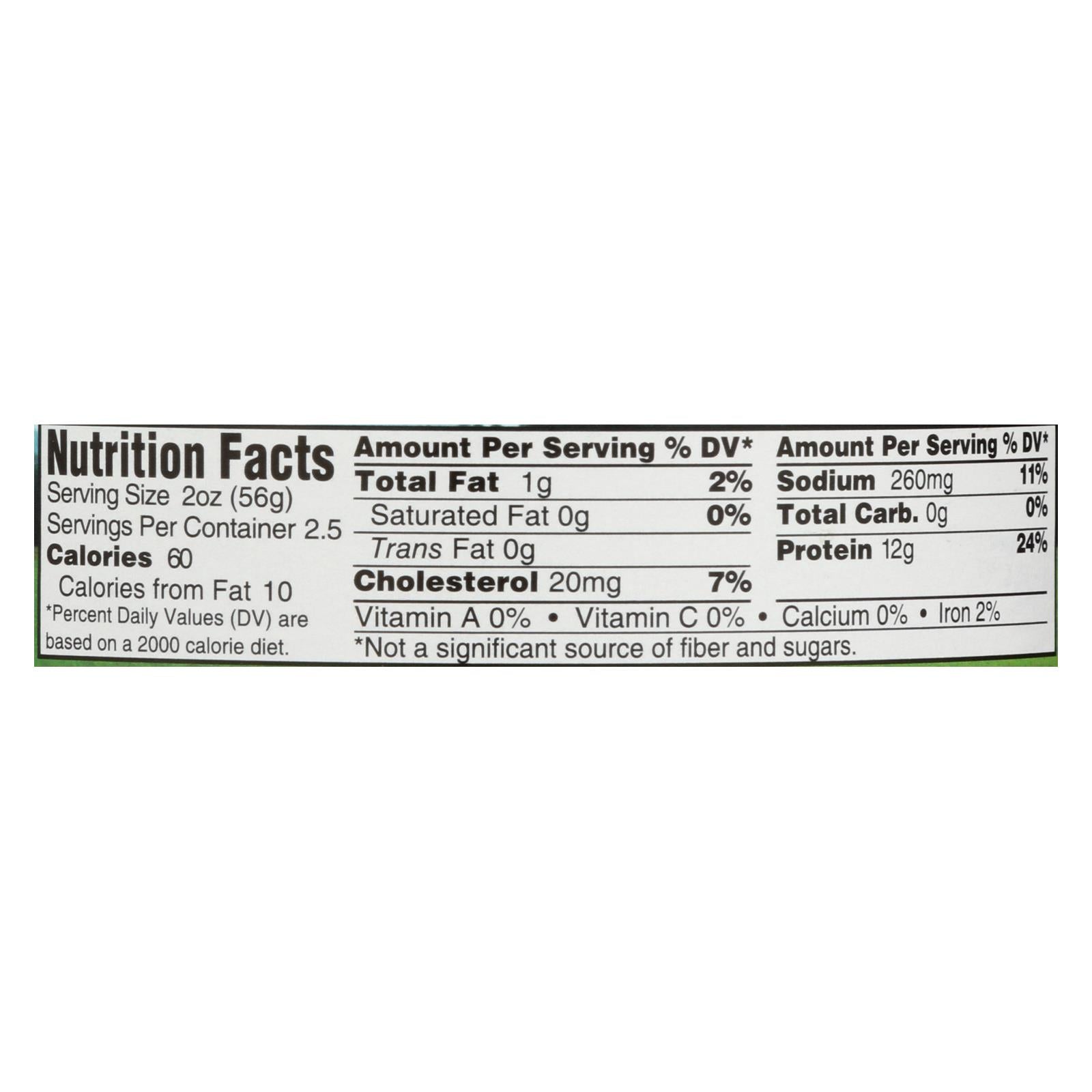 Wild Planet Organic Roasted Chicken Breast, 12 Cans, 5 Oz