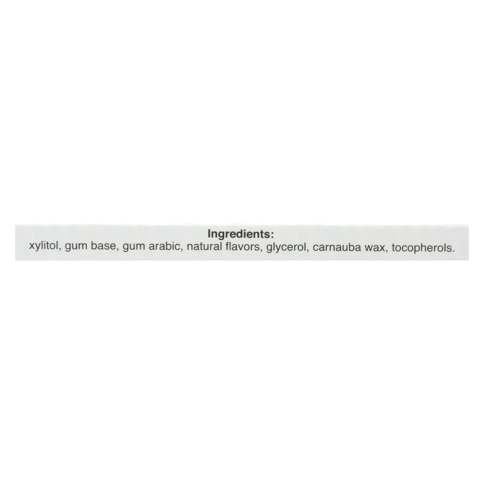 Pur Gum Peppermint - Aspartame Free, 9pcs, Case of 12