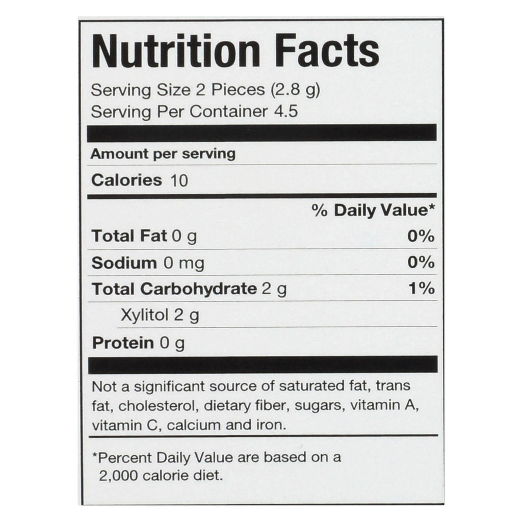 Pur Gum Wintergreen - Aspartame Free - 12 Pack