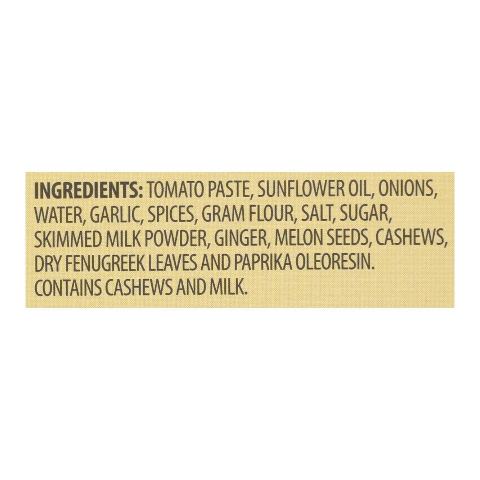 Kitchen India Butter Chicken Curry Paste 3.5oz - 6 Pack