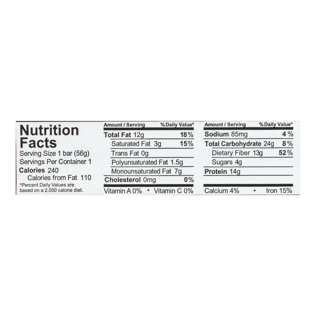 Aloha Peanut Butter Choc Chip Bars, 12-Pack, 1.9 Oz Each