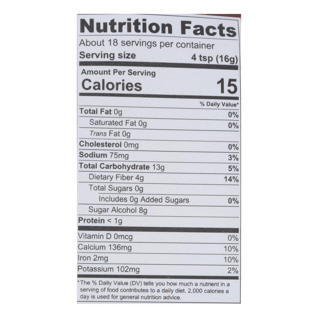 Lakanto Drinking Chocolate  - Case Of 8 - 10 Oz
