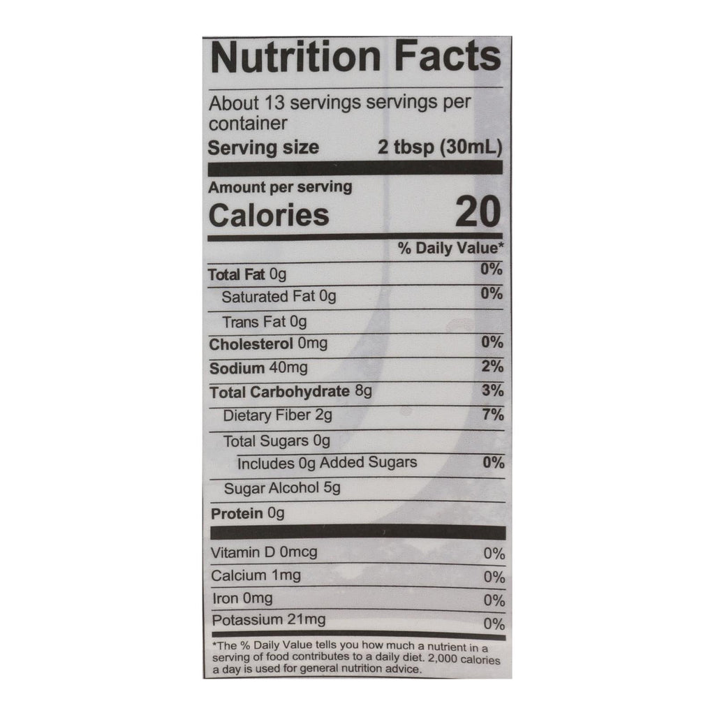 Lakanto Monk Fruit Maple Syrup - Case of 8 - 13 fl oz