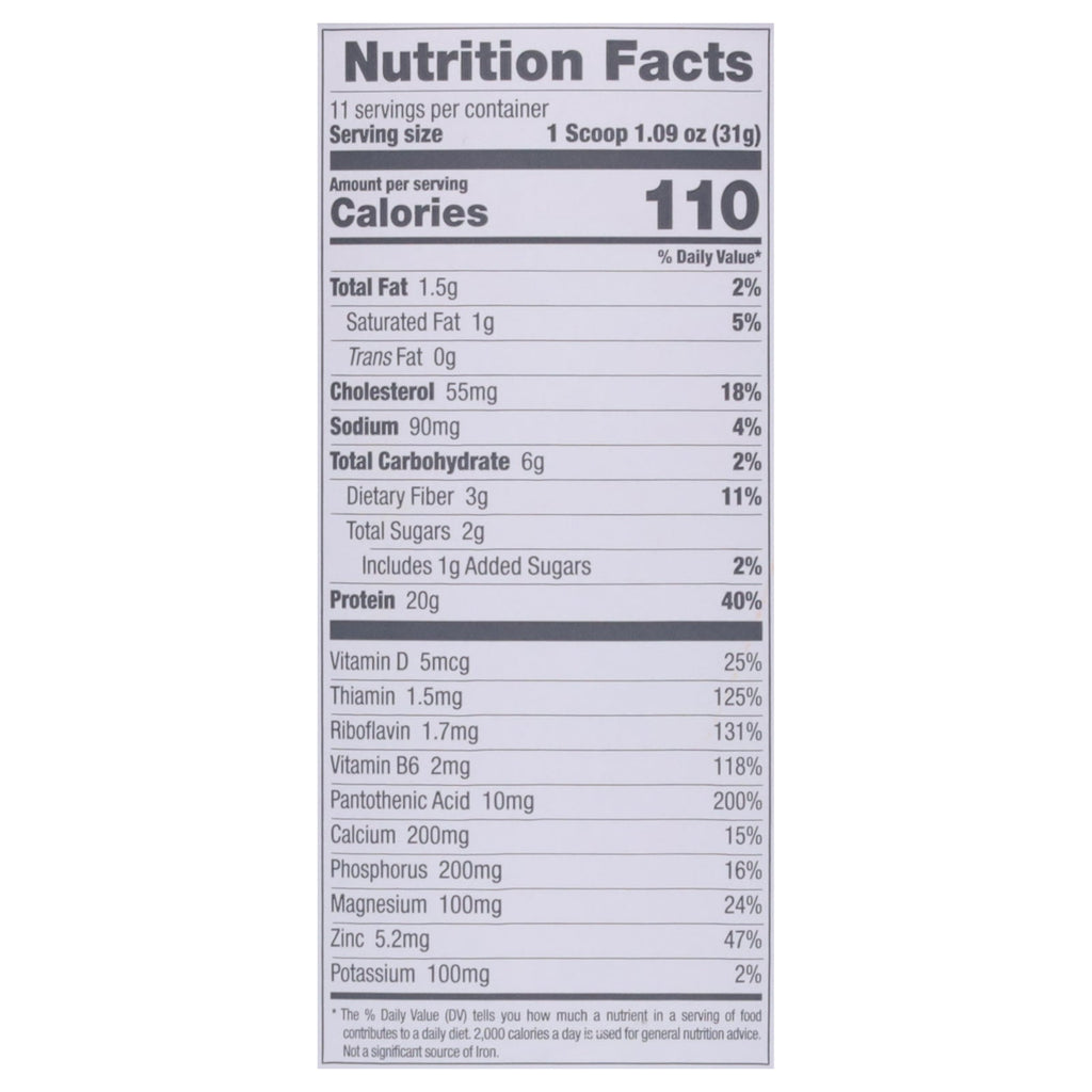 Designer Whey - Protein Powder - French Vanilla - 12 Oz